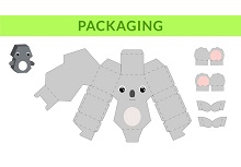 çocuklar için hazır hayvan model maketi şablonu, paper craft model animals